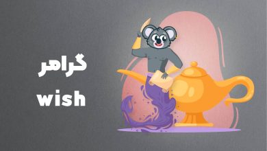 گرامر wish