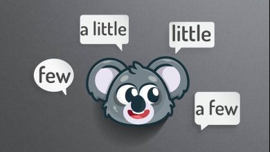 تفاوت little , a little, few, a few