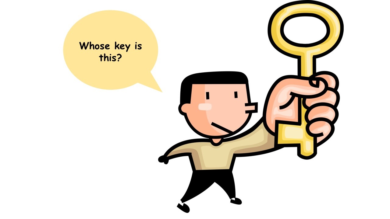 whose key