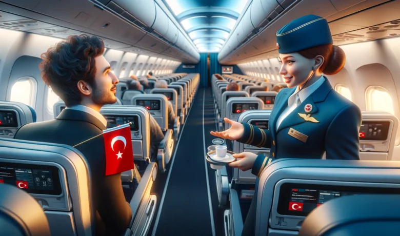 عبارات ترکی استانبولی در هواپیما