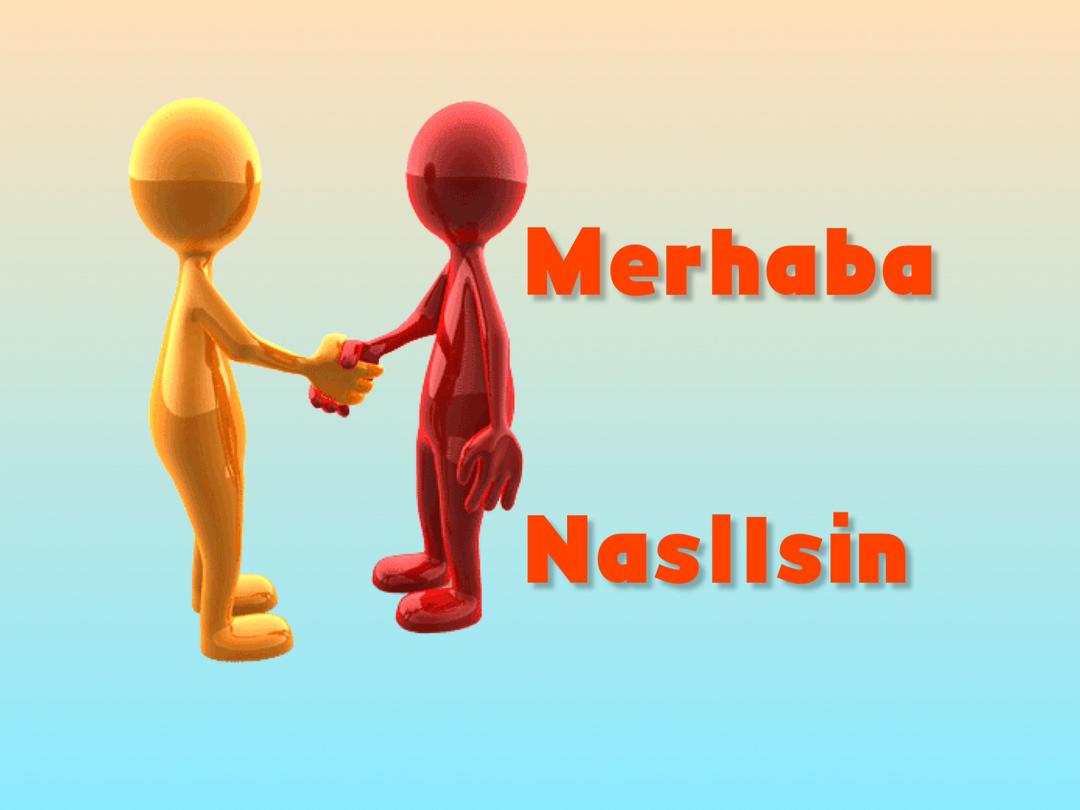سلام در زبان ترکی استانبولی