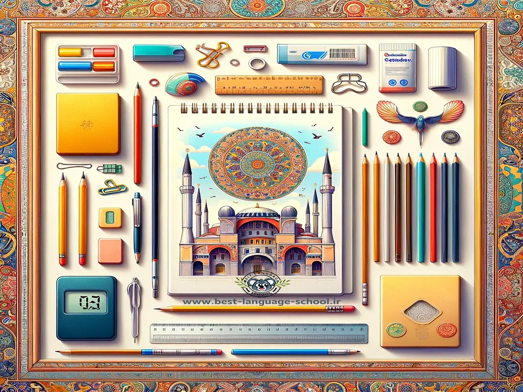 لوازم تحریر به ترکی استانبولی 