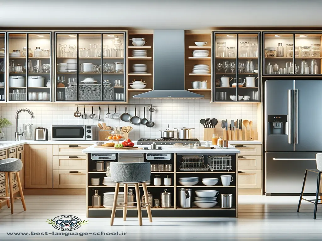 وسایل آشپزخانه به ترکی استانبولی 