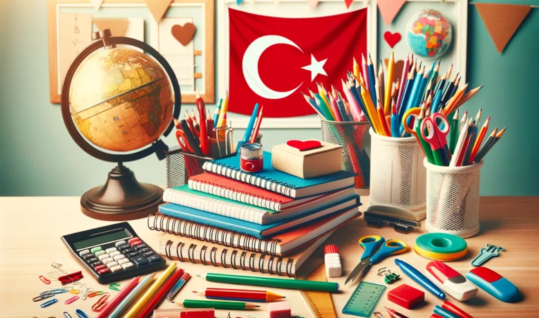 لوازم التحریر و موضوعات مدرسه به ترکی استانبولی