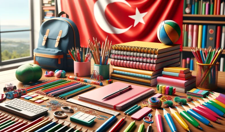 لوازم التحریر و موضوعات مدرسه به ترکی استانبولی