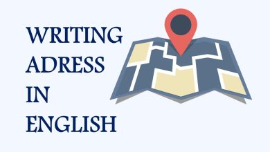 WRITING ADRESS IN ENGLISH