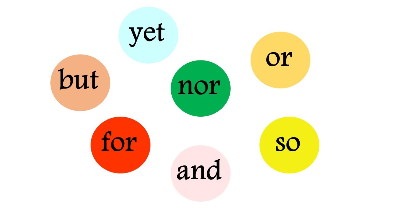 coordinate conjunctions