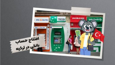 افتتاح حساب بانکی در ترکیه