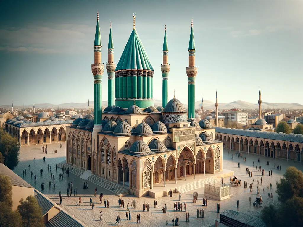 آرامگاه مولانا قونیه