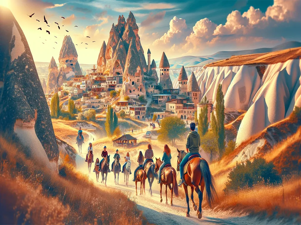  تور اسب سواری شهر کاپادوکیای ترکیه
