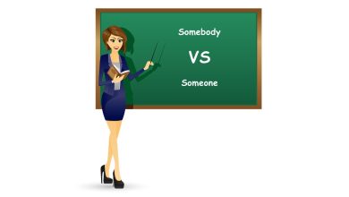somebody vs someone