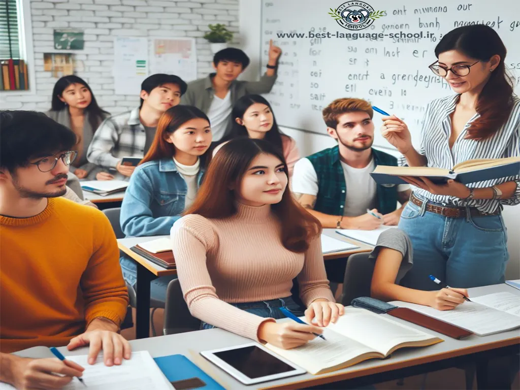 کلاس آموزش زبان 