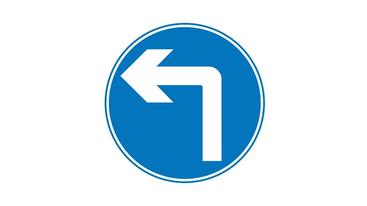 turn left ahead