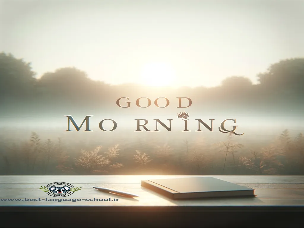 صبح بخیر به انگلیسی