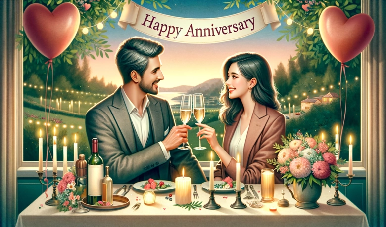 تبریک سالگرد ازدواج به انگلیسی