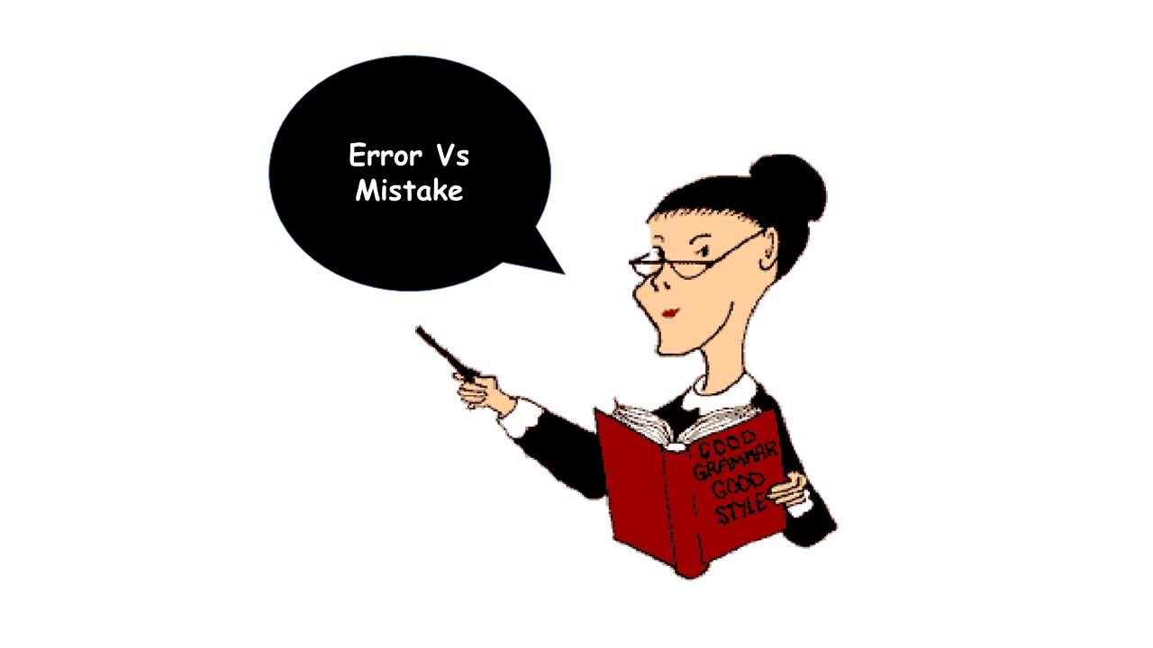 error vs mistake