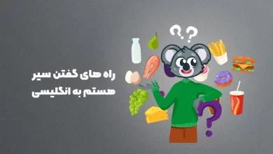 سیر هستم به انگلیسی