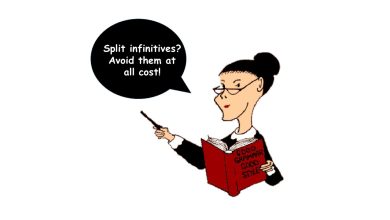 split infinitive