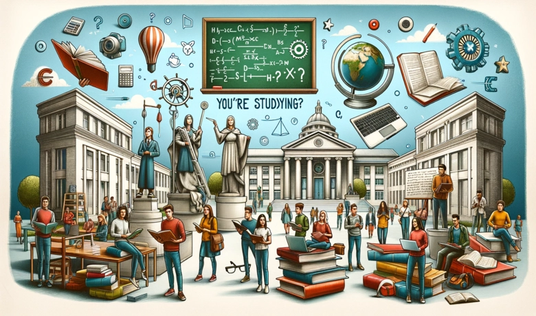 صحبت درمورد رشته تحصیلی به انگلیسی