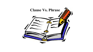 phrase vs clause