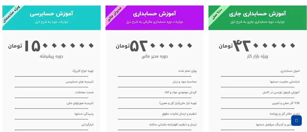 آموزشگاه حسابداری رشت رهنما