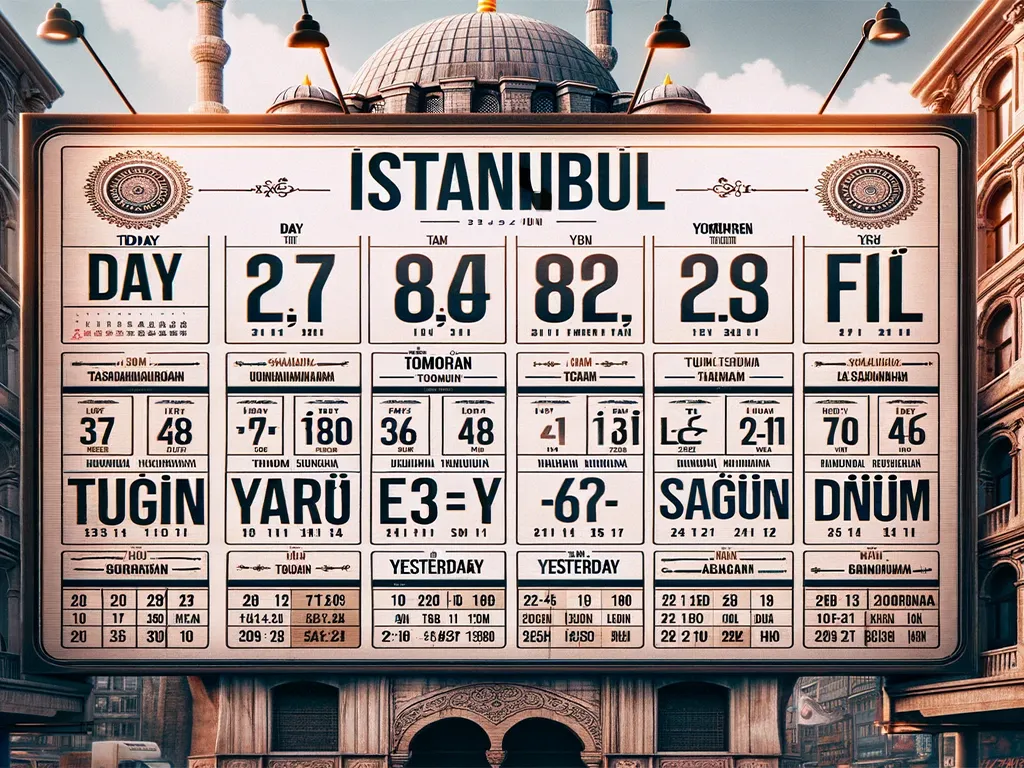 تاریخ به ترکی