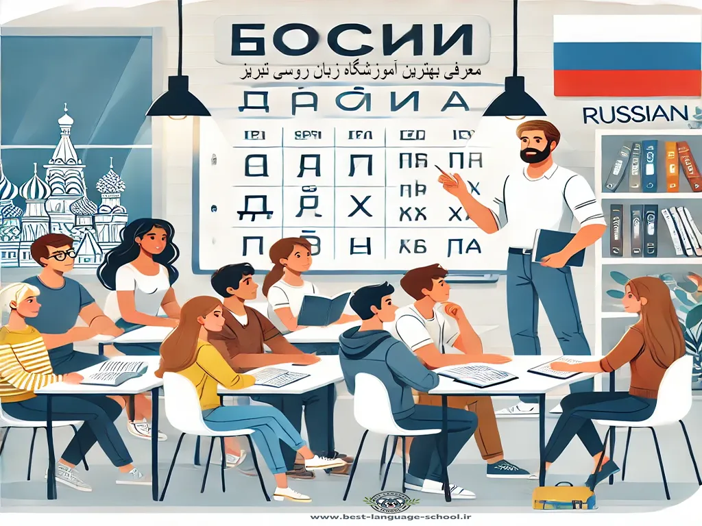 بهترین آموزشگاه زبان روسی تبریز 