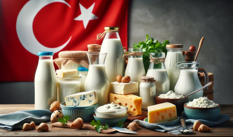 انواع لبنیات به زبان ترکی استانبولی