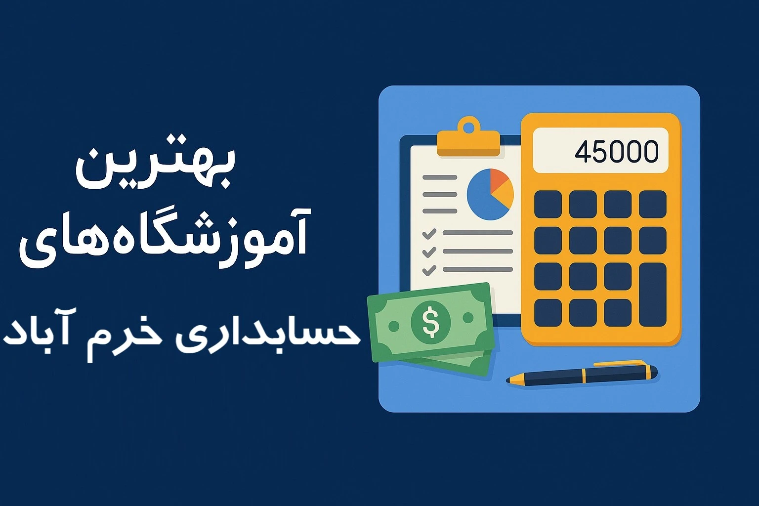 بهترین آموزشگاه حسابداری خرم آباد