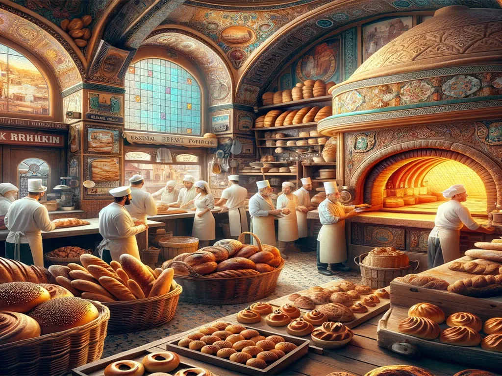 اهمیت نان در ترکیه