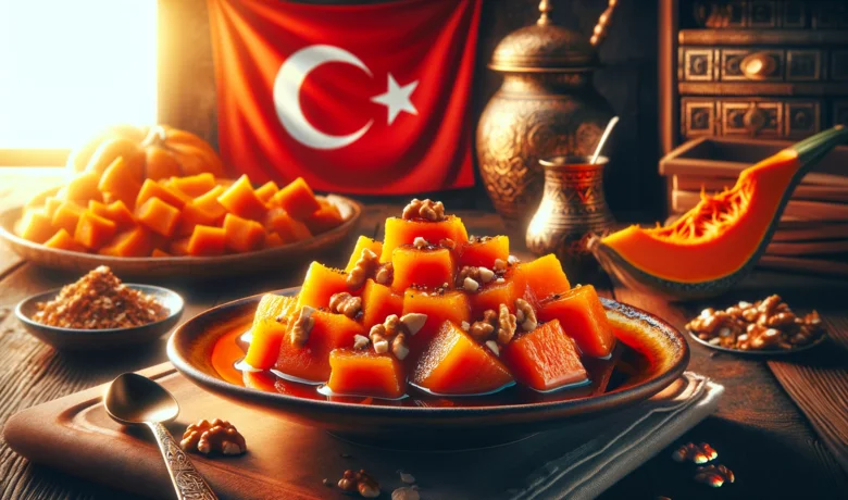 دسر ترکیه ای با کدو حلوایی