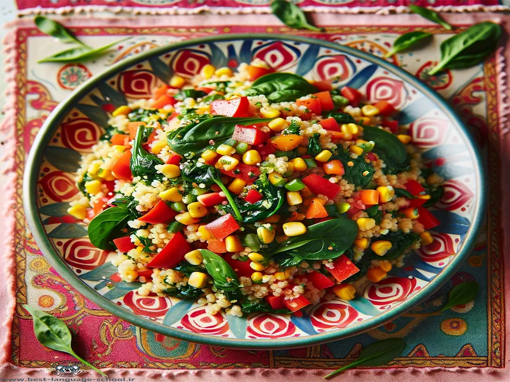 سالاد بلغور ترکی