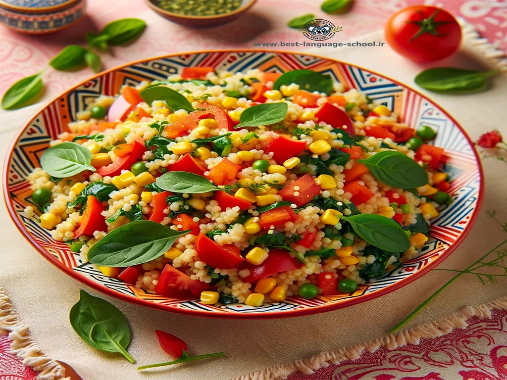 سالاد بلغور ترکیه ای