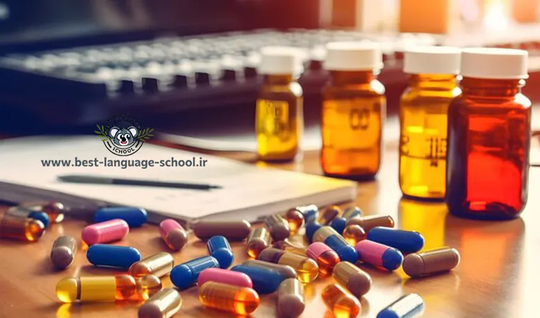 انواع دارو به انگلیسی