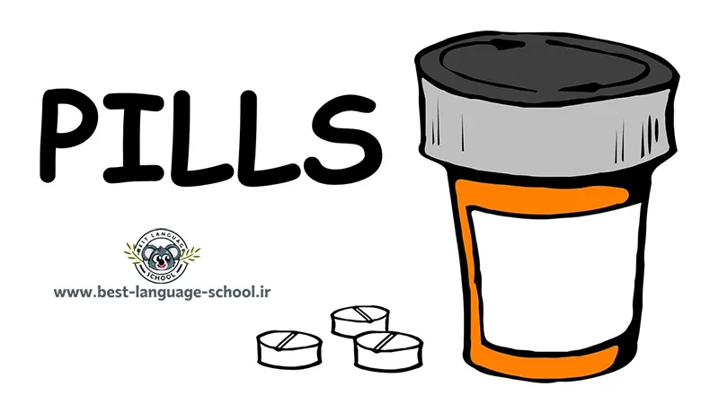 انواع دارو به انگلیسی 