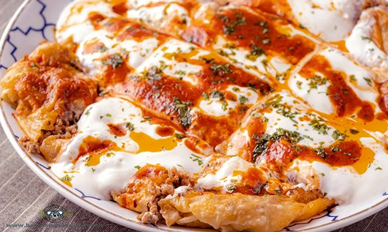 طرز تهیه مانلاما ترکیه ای 