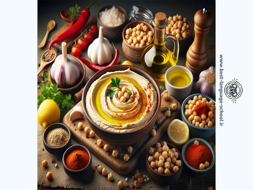 طرز تهیه هوموس ترکیه 