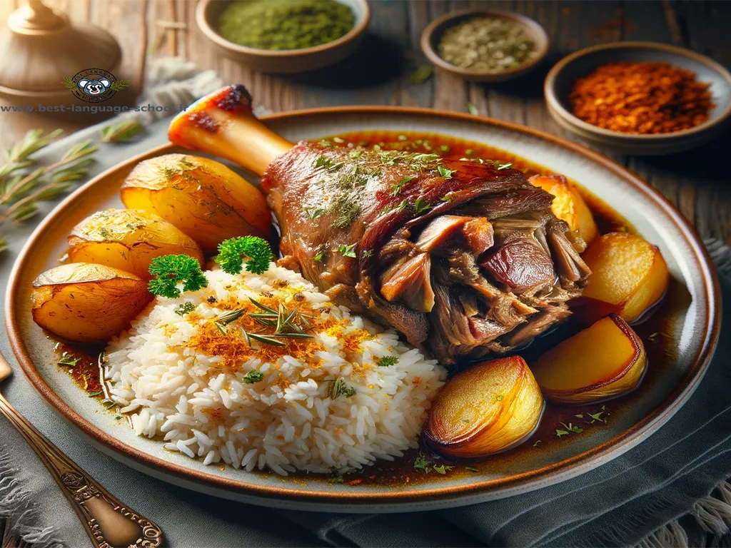 طرز تهیه کوزو تندیر ترکیه ای