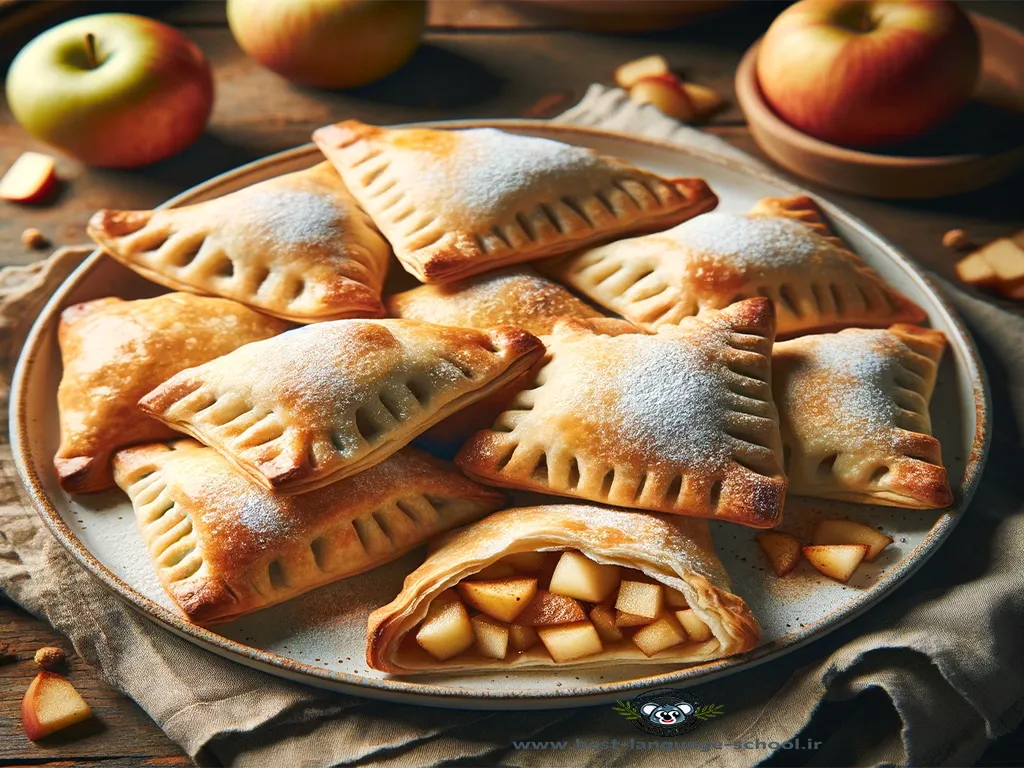طرز تهیه قرابیه سیب