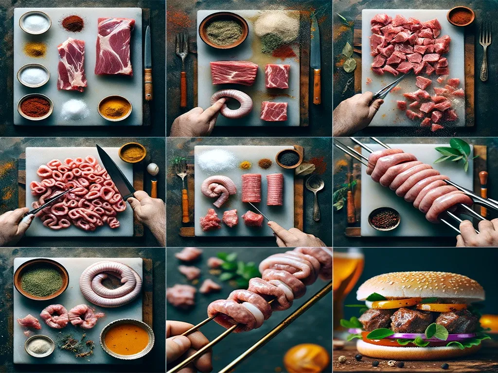 مراحل تهیه کوکورچ 