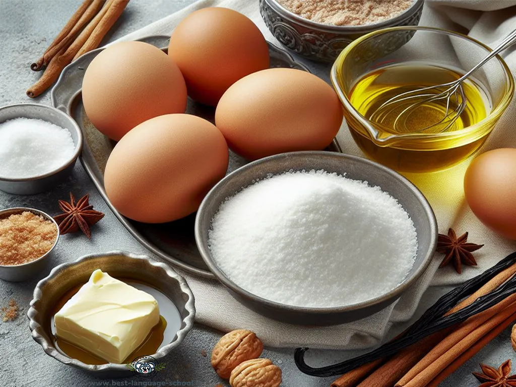 مواد لازم برای تهیه دسر ترکیه ای گل سرخ 