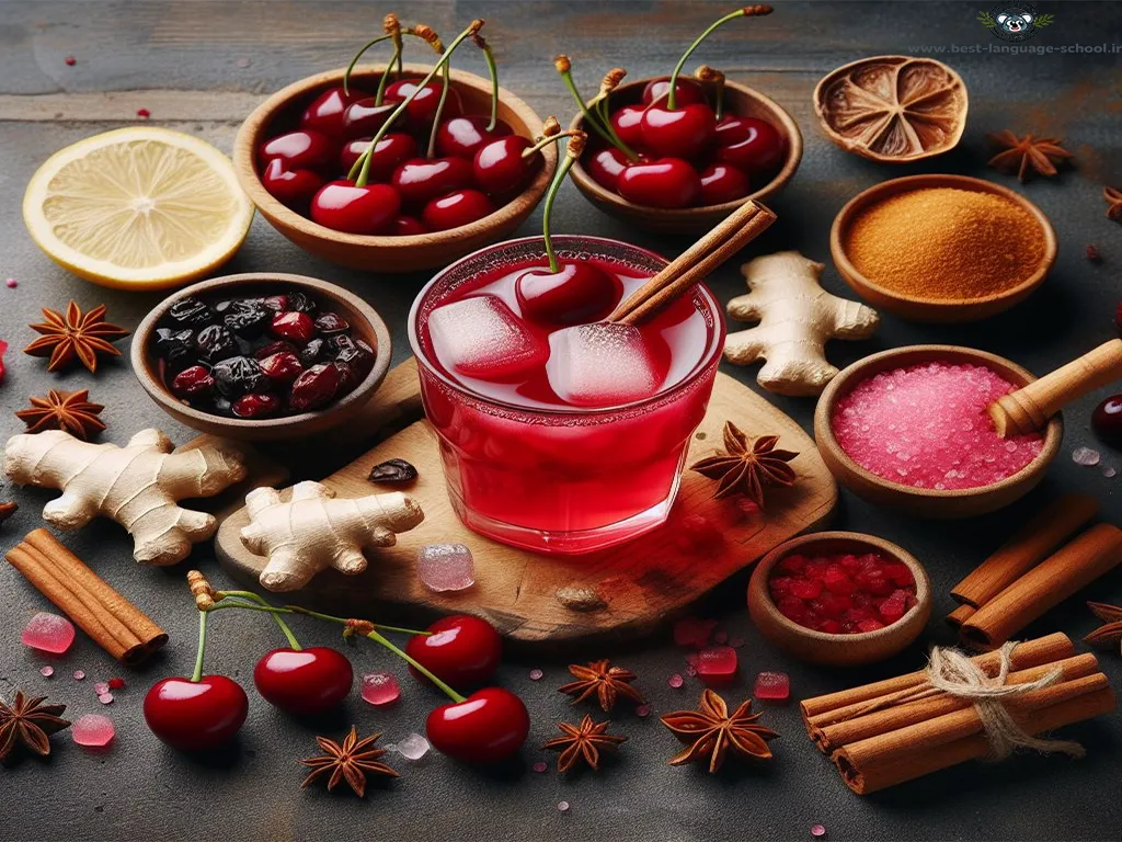 مواد لازم برای تهیه شربت عثمانی 