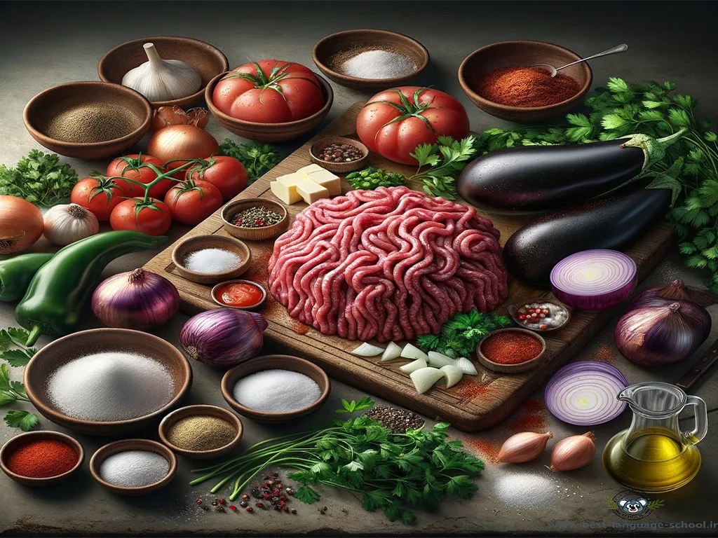 مواد لازم برای تهیه کباب سوغورملی ترکی 