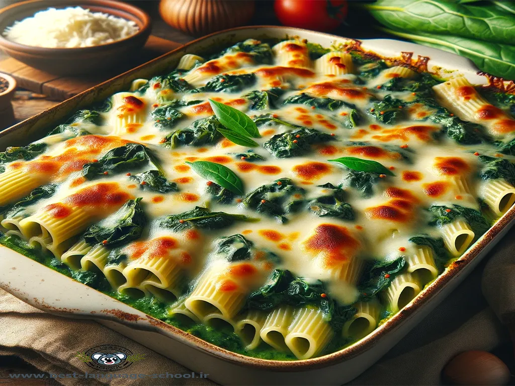 پاستا اسفناچ ترکی