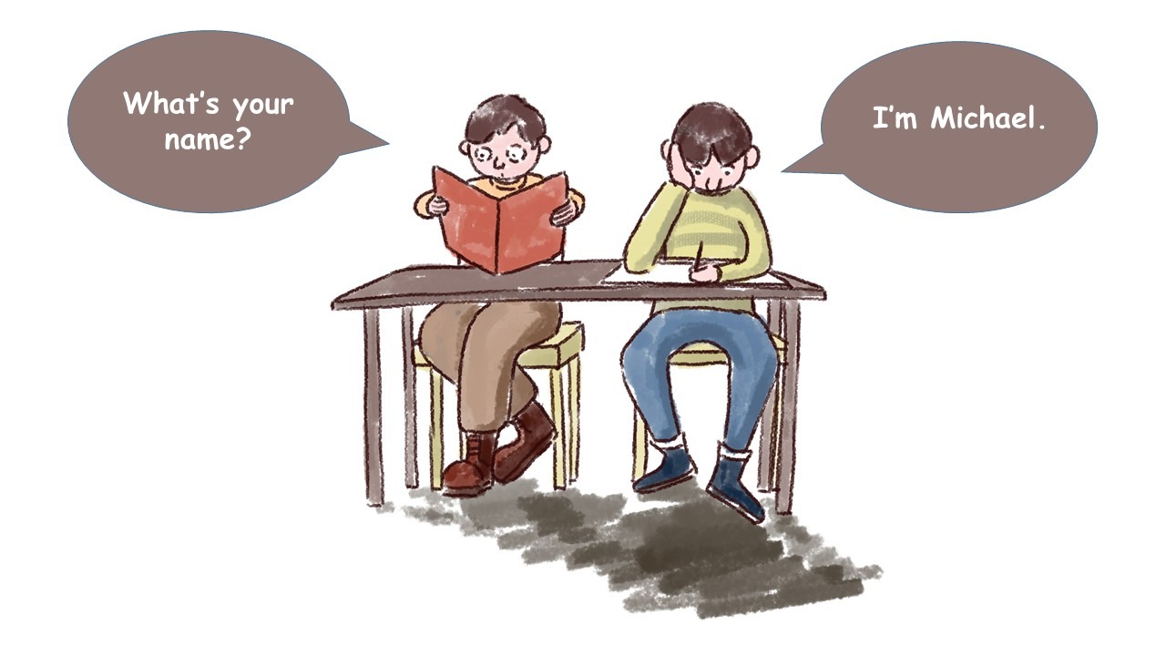 asking someone's name