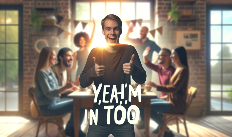 کاربرد معنایی I'm in