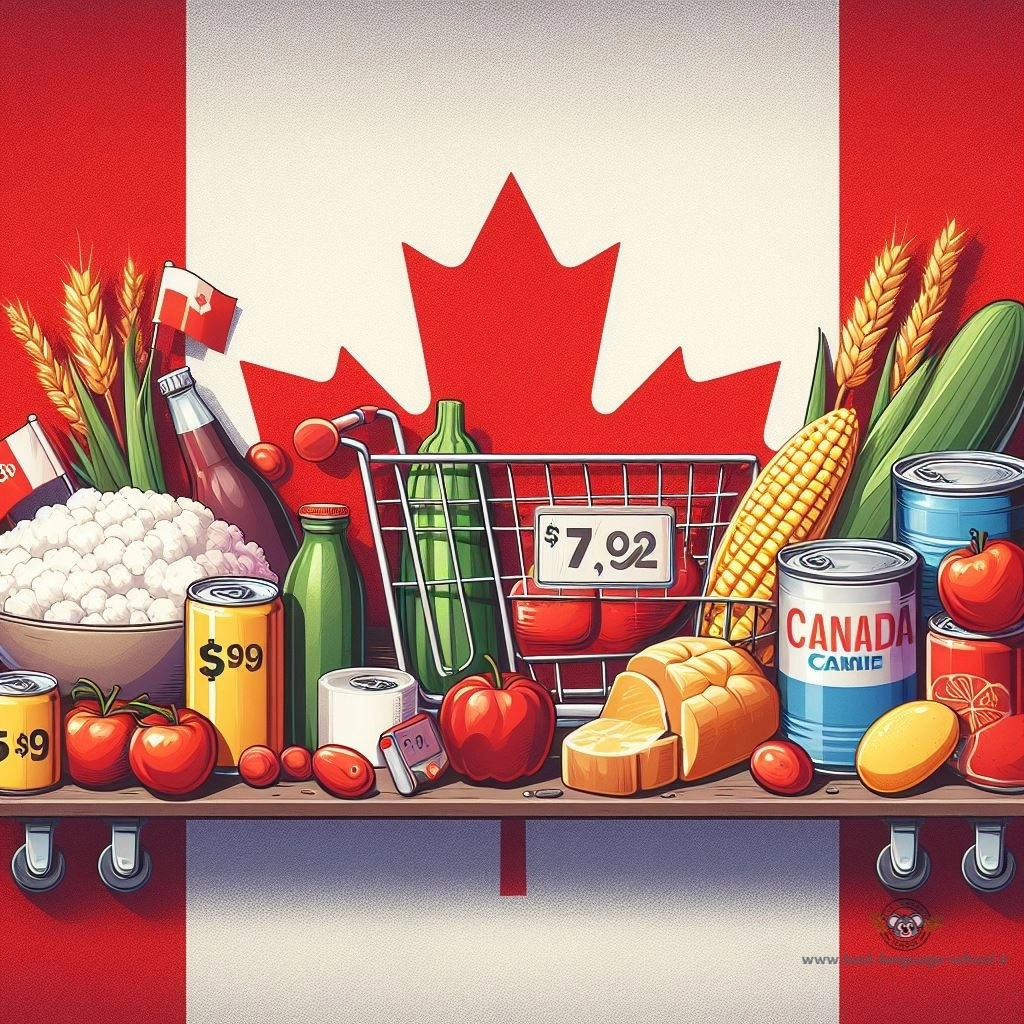 قیمت اقلام خوراکی در کانادا