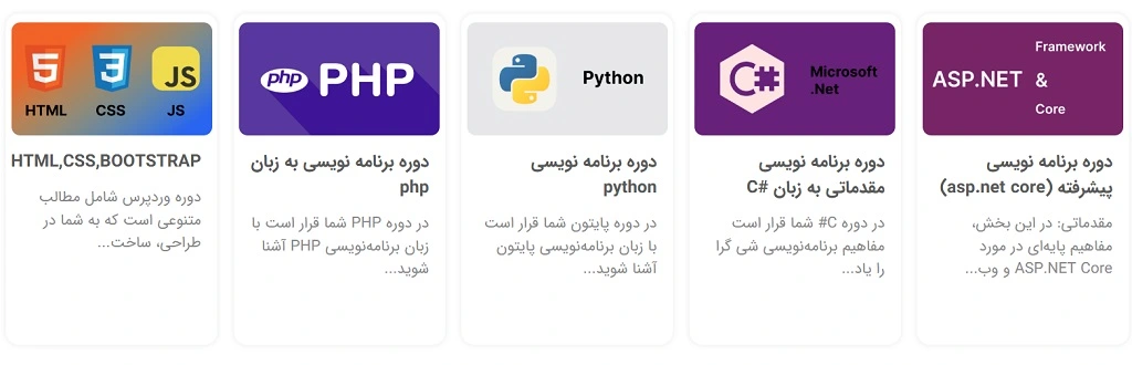 آموزشگاه برنامه نویسی در اراک عصر مهارت