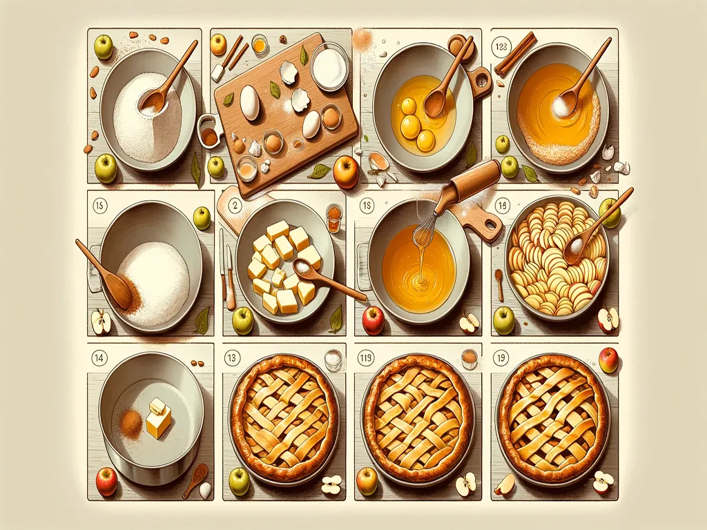 طرز تهیه پای سیب ترکی استانبولی 