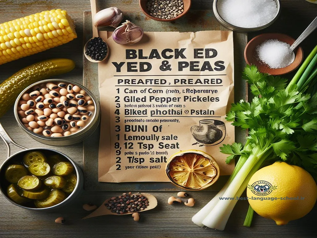 مواد لازم برای تهیه لوبیا چشم بلبلی ترکیه در یوفکا 